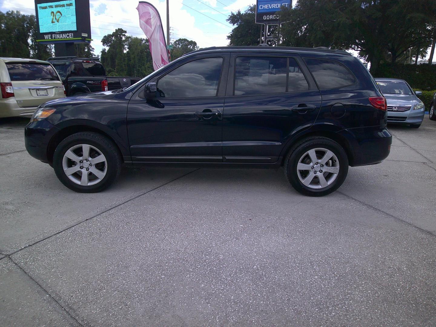 2007 BLUE HYUNDAI SANTA FE LIMITED; SE (5NMSH13E87H) , located at 1200 Cassat Avenue, Jacksonville, FL, 32205, (904) 695-1885, 30.302404, -81.731033 - Photo#4